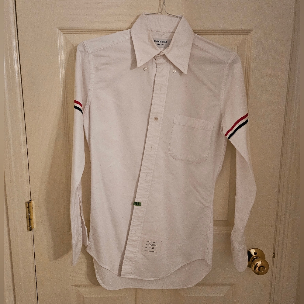 Thom Browne Stripe shirt. Size S (34-36).